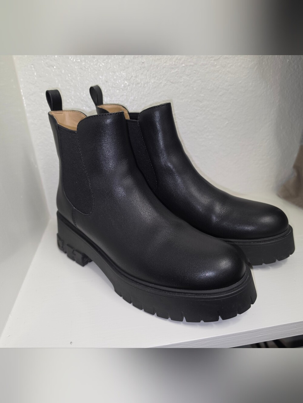 Coach REID Leather Women's Chelsea Boots 9